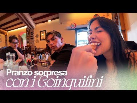 PRANZO A SORPRESA CON I COINQUILINI!