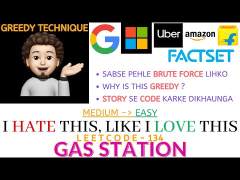 Gas Station | Leetcode 134 | Detailed Explanation | Google | Amazon | codestorywithMIK
