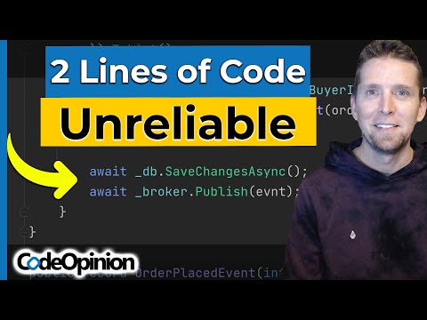 Don't Fail Publishing Events! Event Driven Architecture Consistency