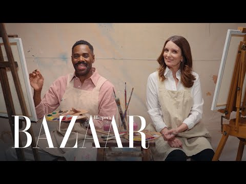 Tina Fey and Colman Domingo Bonded Over Their Philly Roots | Portrait Mode | Harper's BAZAAR