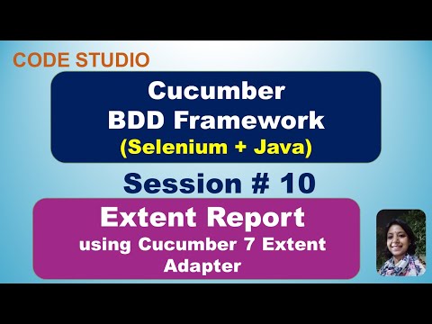 Cucumber BDD Framework Development (selenium + Java)  in Hindi #10 | Extent Report - Practical Demo