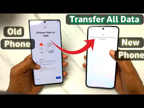 Copy All Data From Old Phone To New Phone | Android To Android Data Transfer 
