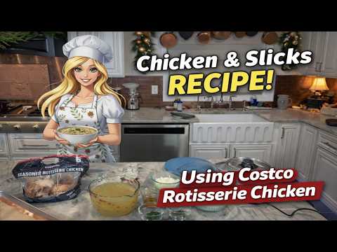 Chicken & Slicks Made Easy | Costco Rotisserie Chicken Recipe