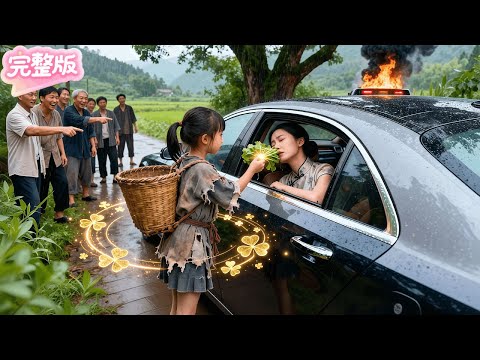 被叔嬸當掃把星趕出門，村丫頭用一把野菜救下一個暈倒的女人！不料竟是下鄉考察的首富！當場認她做女兒！下秒大病痊愈家中還現千億金礦！原來收養的竟是小福星？！#热门短剧 #chinesedrama