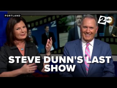 KATU anchor Steve Dunn's last show
