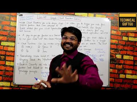 Google Cloud Function Demo-Hindi/Urdu | Lec-45 | What is GCF |Create a HTTP Triggered Cloud function