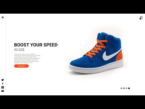 Build Responsive Ecommerce Website With HTML CSS JavaScript | Full Responsive Ecommerce Course FREE