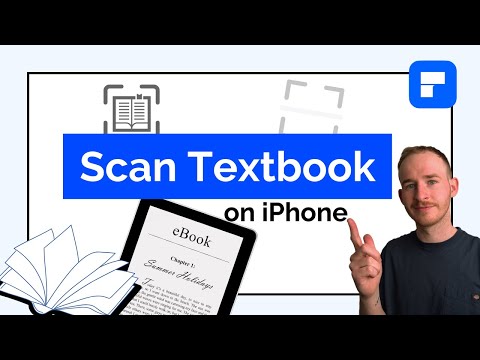 How to scan textbook on iPhone
