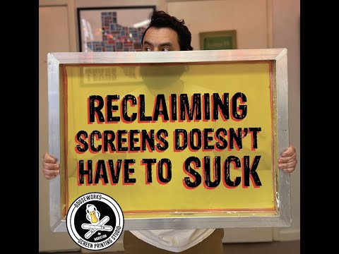 This is OUR way to reclaim screens. The fun AND clean way!