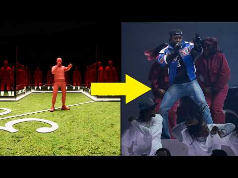 How Kendrick Lamar’s EPIC Super Bowl Halftime Show was Designed & Built in 8 Minutes