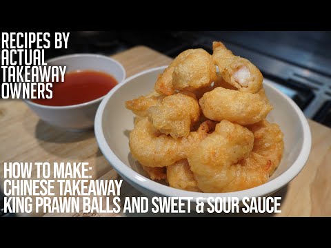 Ziangs: King prawn balls and sweet and sour sauce Chinese takeaway recipe