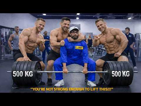 Anatoly shocks the entire gym by using a 32kg mop like it’s nothing Ep _2 😱💪