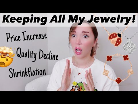 Keeping ALL Van Cleef Jewelry: Price Increase Quality Decline & Shrinkflation #vancleefbracelet #vca