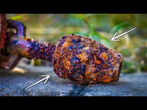 100 Year Abandoned Antique Rusty Tool Restoration – Treasure or Trash? ASMR
