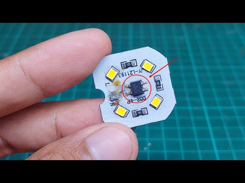 DISASSEMBLE THE BROKEN LAMP!! TAKE THE DIODE!!