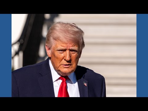 LIVE: President Trump talks from outside the Oval Office