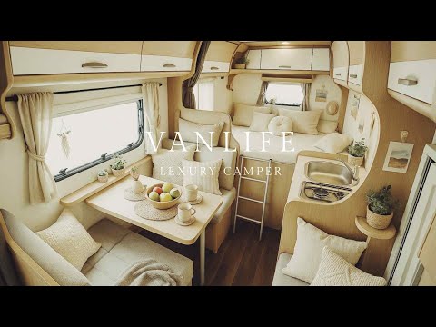 公司購入新車啦～上車就有客廳和雙人床！行動奢華商務旅館