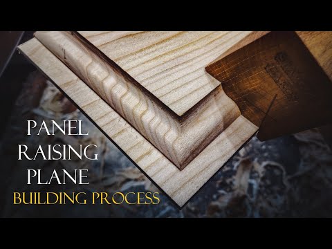 025 Panel raising plane - building process / woodworking