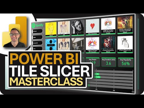 Power BI TILE SLICER: PBI MasterClass!!!