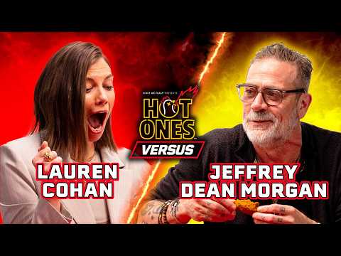 Lauren Cohan vs. Jeffrey Dean Morgan | Hot Ones Versus