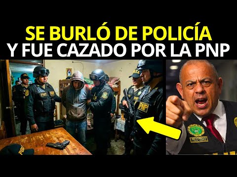 🚨 ¡¡SE LE ACABÓ LA RISA!! CAE EL DELINCUENTE QUE HUMILLÓ A POLICÍA PARA ARREBATARLE SU REGLAMENTO 🔥🔫