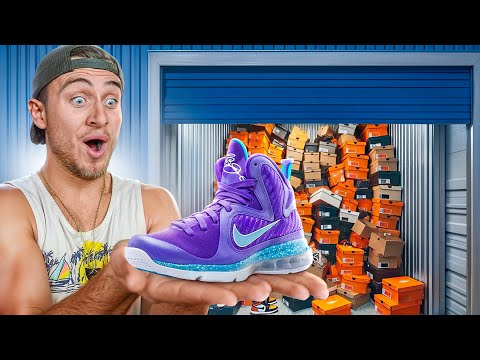 I Bought A Sneaker Heads Storage Unit And Hit The JACKPOT