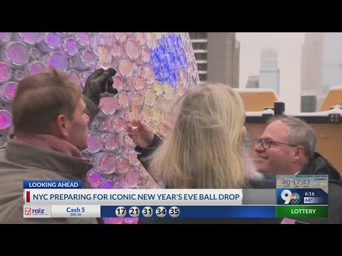 New York City prepares for iconic ball drop