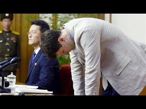 American Student Held in North Korea Delivers Apology