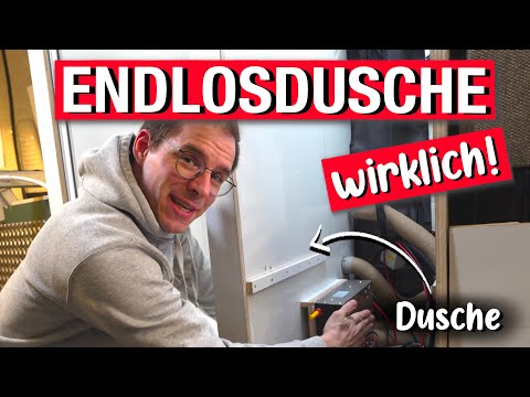 LUXUS ODER GENIAL? 😯 MIT 5 L WASSER UNENDLICH LANGE DUSCHEN 😮//  EINBAU & TEST DER DAUERSHOWER 2.0