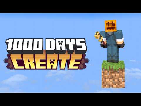 I Survived 1000 Days in Survival Create [FULL MOVIE]