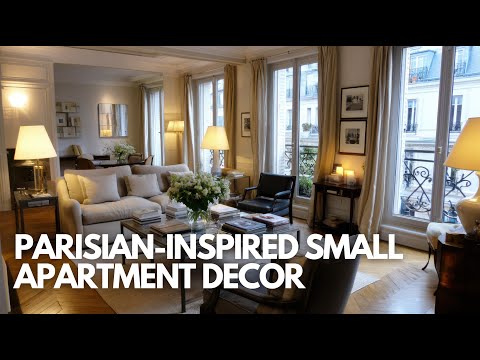 Parisian-Inspired Small Apartment Decor for a Chic, Timeless Look