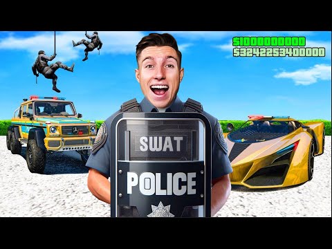 1 WOCHE als POLIZEI SPIELEN in GTA 5!