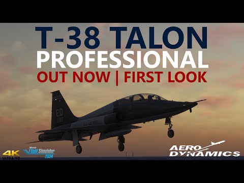 Aero Dynamics T38 Talon for Microsoft Flight Simulator 2024 - First Look [4K]
