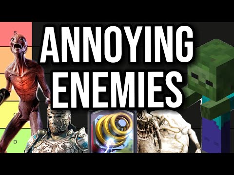 What Are The Most Annoying Enemies in Gaming? (Tier List)
