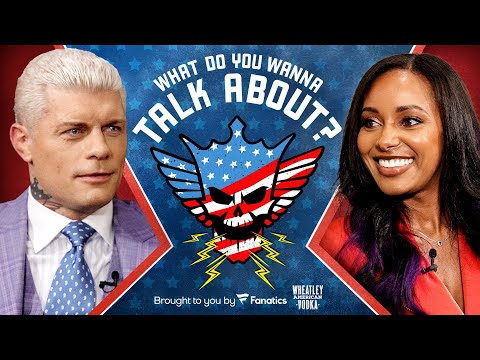 Cody Rhodes and Brandi Rhodes talk love, wrestling & The Final Boss | What Do You Wanna Talk About?