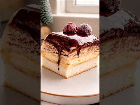 Boston Cream Cake ☕️ 🍂