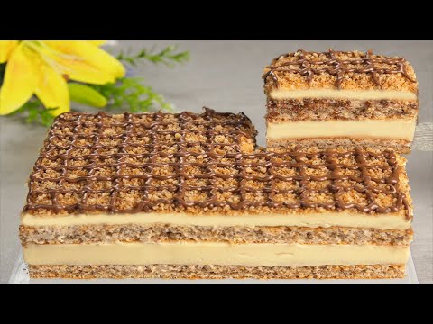 Cake is so delicious that I cook it almost every day! Simple and very tasty! Cake in 5 minutes!