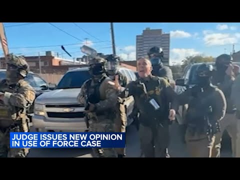 Federal judge's 233-page report shares details on agents' use of force in 'Operation Midway Blitz'