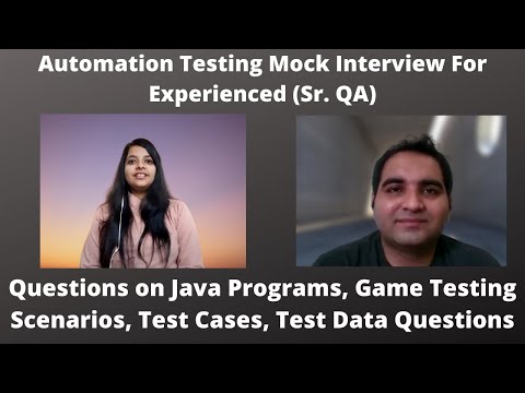Automation Testing Interview For Experienced| Testing Interview Questions