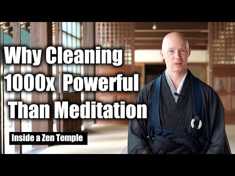 Why Cleaning is 1000x More Powerful Than Meditation | Inside a Zen Temple