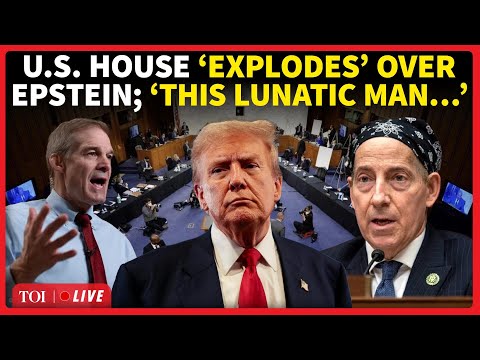US House: ‘SHIELDING THIS LUNATIC…’: Trump HIT By New Revolt Over Epstein Files