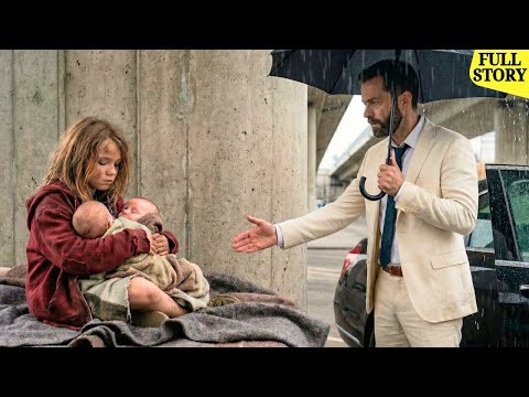 Sa Gitna ng Ulan, Natagpuan ng Bilyonaryo ang Tatlong Batang Walang Tahanan—Isang Himala ang Sumunod