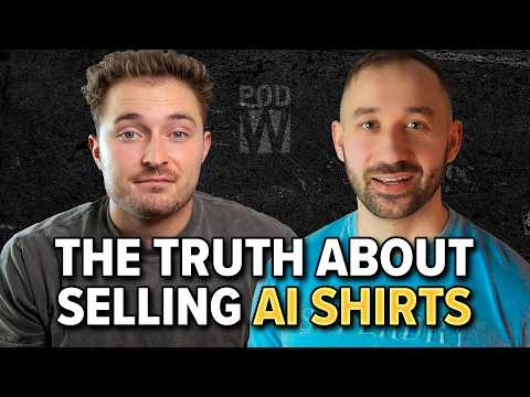 The Truth About Selling Ai T-Shirts w/ Alek Sheffield | Print on Demand Wisdom #37