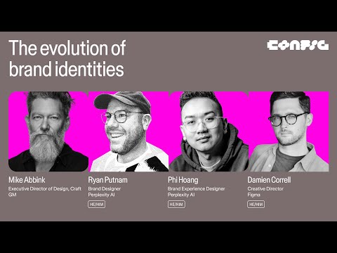 Config 2025: The evolution of brand identities (GM & Perplexity AI) | Figma