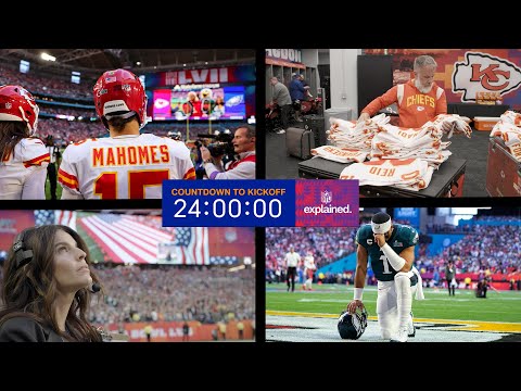 EVERYTHING that goes into preparing Super Bowl Sunday Stadium