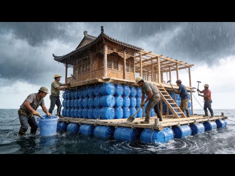 Building a house at sea in 60 days is such a luxury!