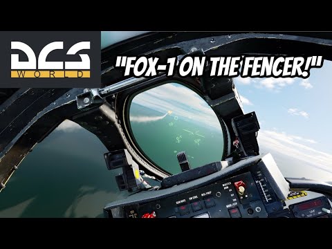 DCS: F-14B Tomcat Engages Hostile Iranian Jets