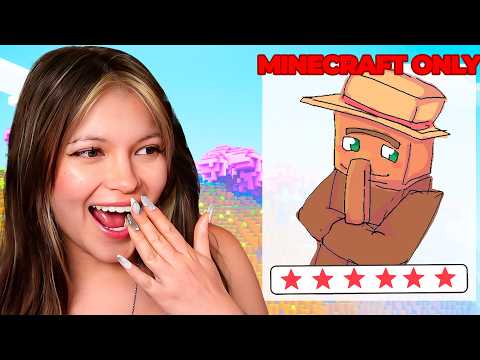 I Can Only Draw MINECRAFT in Speed Draw