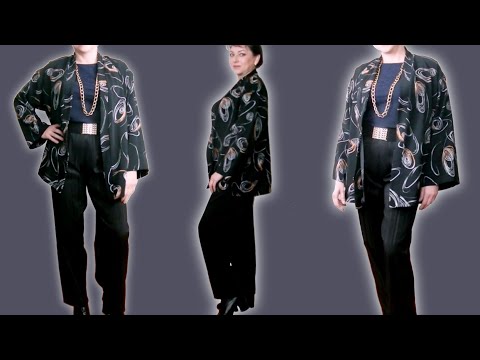 Как сшить жакет-кимоно. Жакет без подкладки, без выкройки, без заморочек. Крой для ленивых.