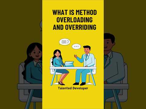 What is Method Overloading and Method Overriding? | Java Interview Question Series #TDshorts 3
